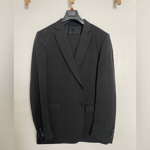 Mens Black Suit Size 46L